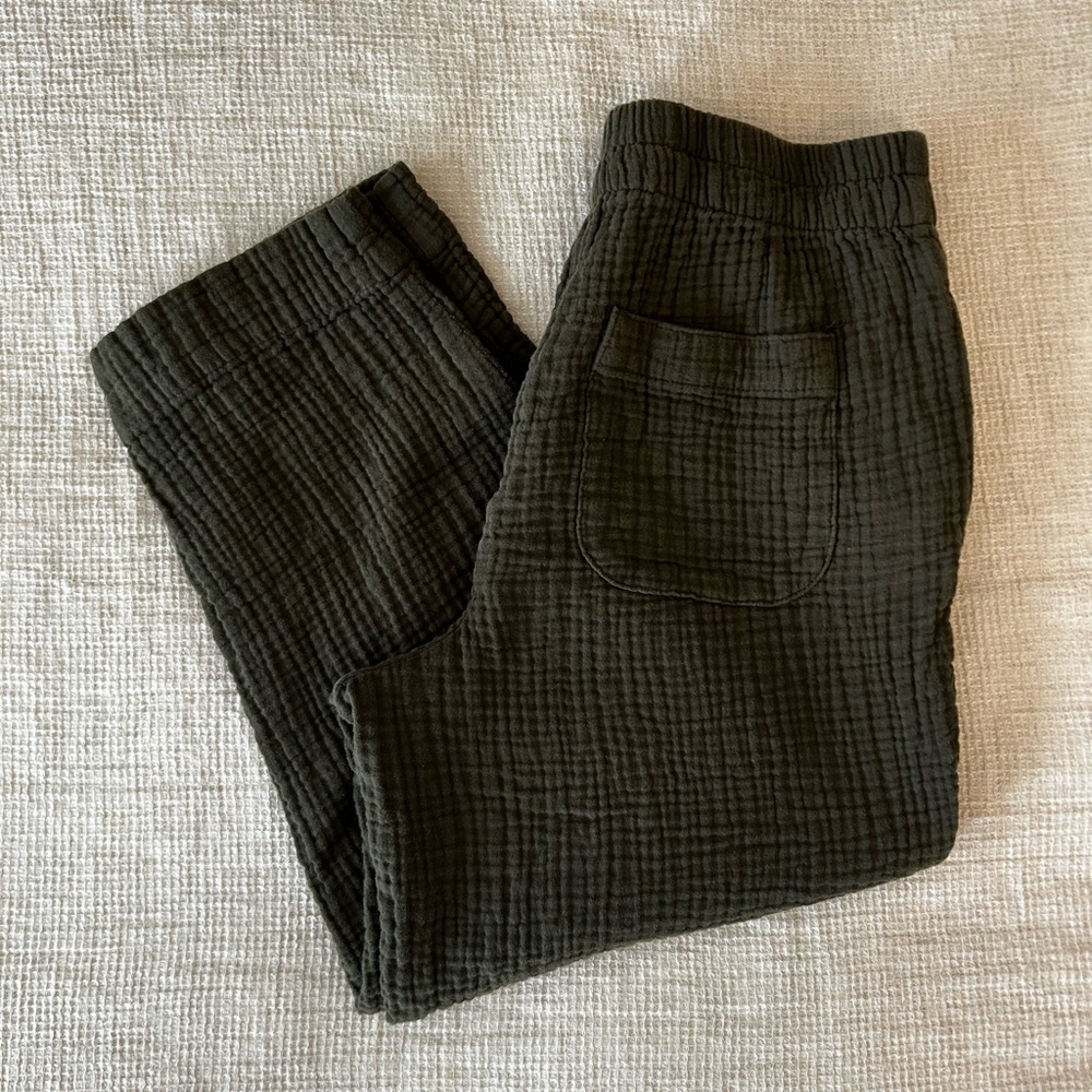 Madewell Women’s Green Cotton Joggers